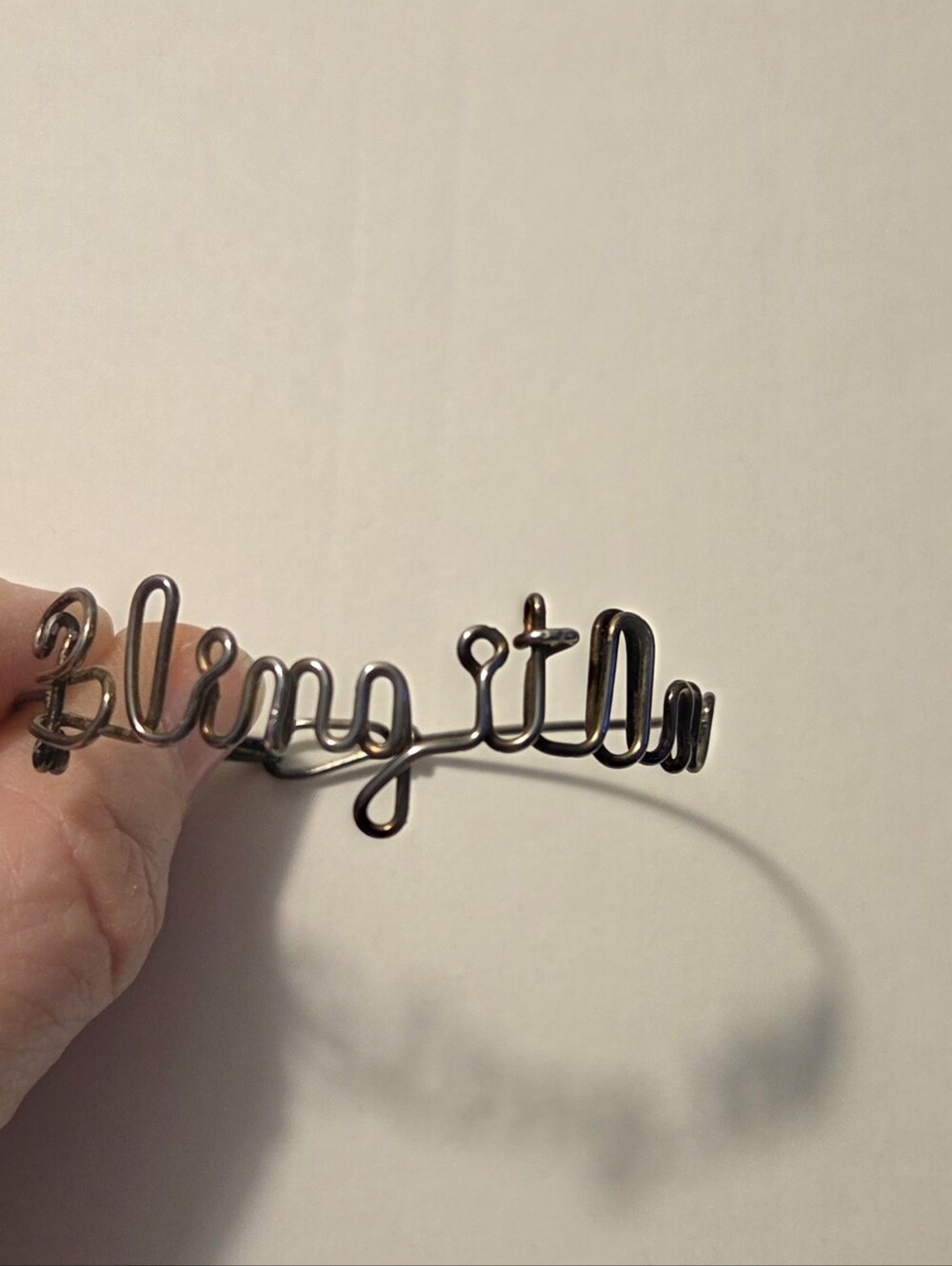 Bling It On Wire Bracelet